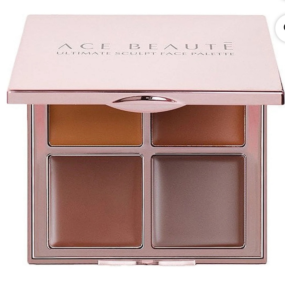Ace Beaute Face Sculpt Palette - Warm Brown & Taupe Shades